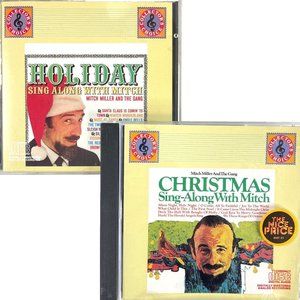 Mitch Miller Gang Christmas Holiday Sing Along 2 CD Bundle Collectors Choice RE